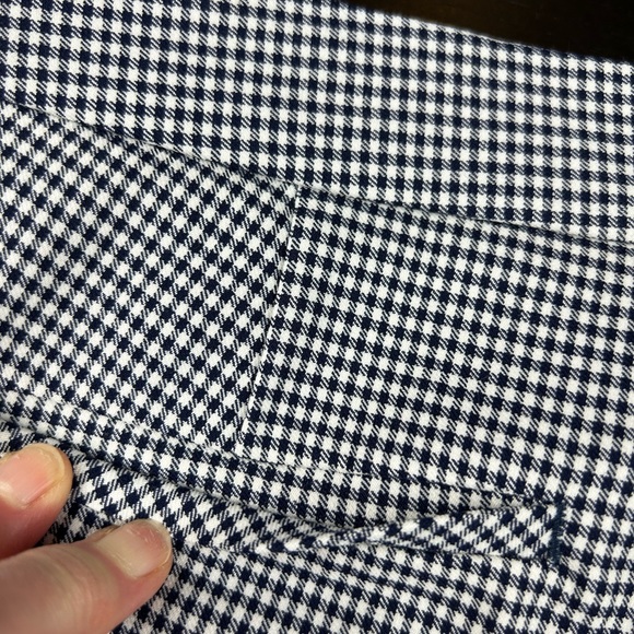 Dalia Checkered dress pants, 3/4 length, women’s size 10, black and white - Picture 13 of 13